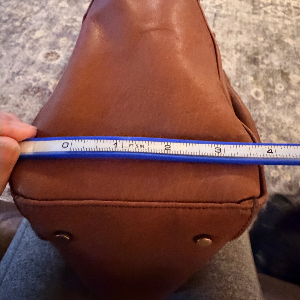 American Darling Brown Woven Leather Tote - Picture 9 of 10